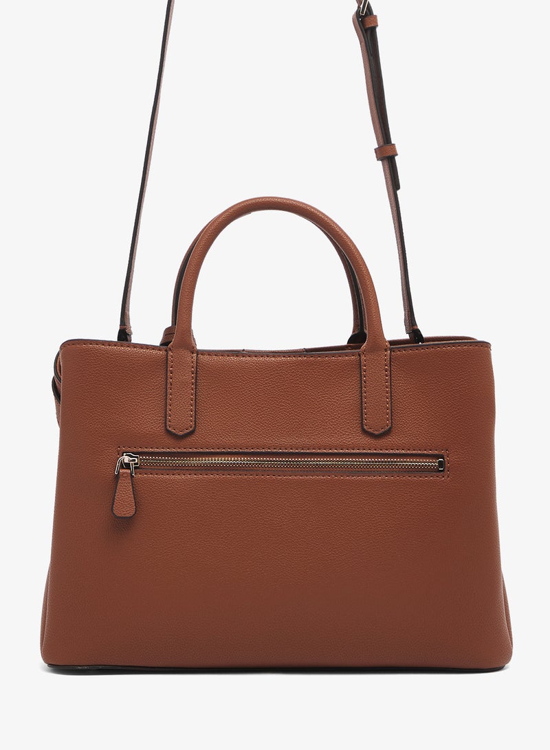 GUESS Gregoria Large Girlfriend Satchel Bag - Image 2