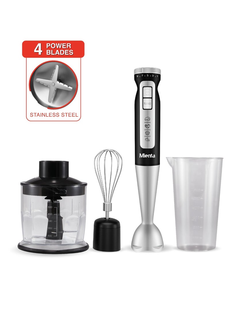 Mienta - Hand Blender - Set -1000W - HB111038A - Image 1