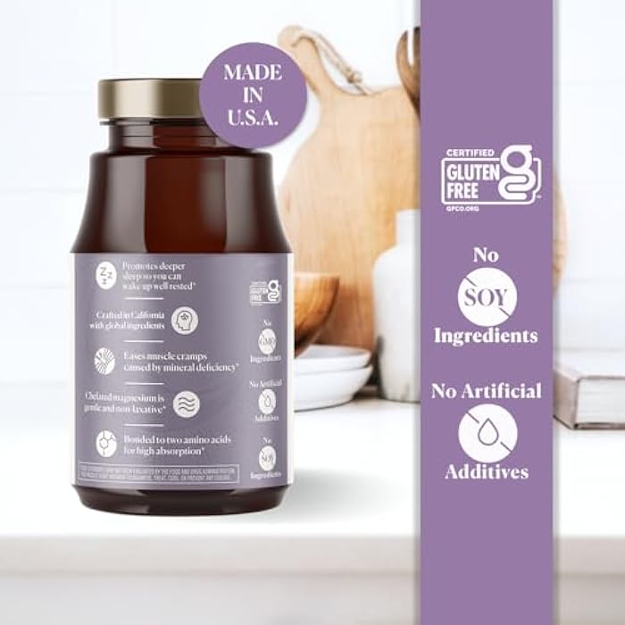 Nutri-Rich Magnesium Glycinate Chelate, Magnesium 400mg, for Better Sleep, MCT Oil, High Potency, Easy Absorption, Muscle, Heart Health, Relaxation, Gluten Free, No Soy, No Artificial Additives - Image 4