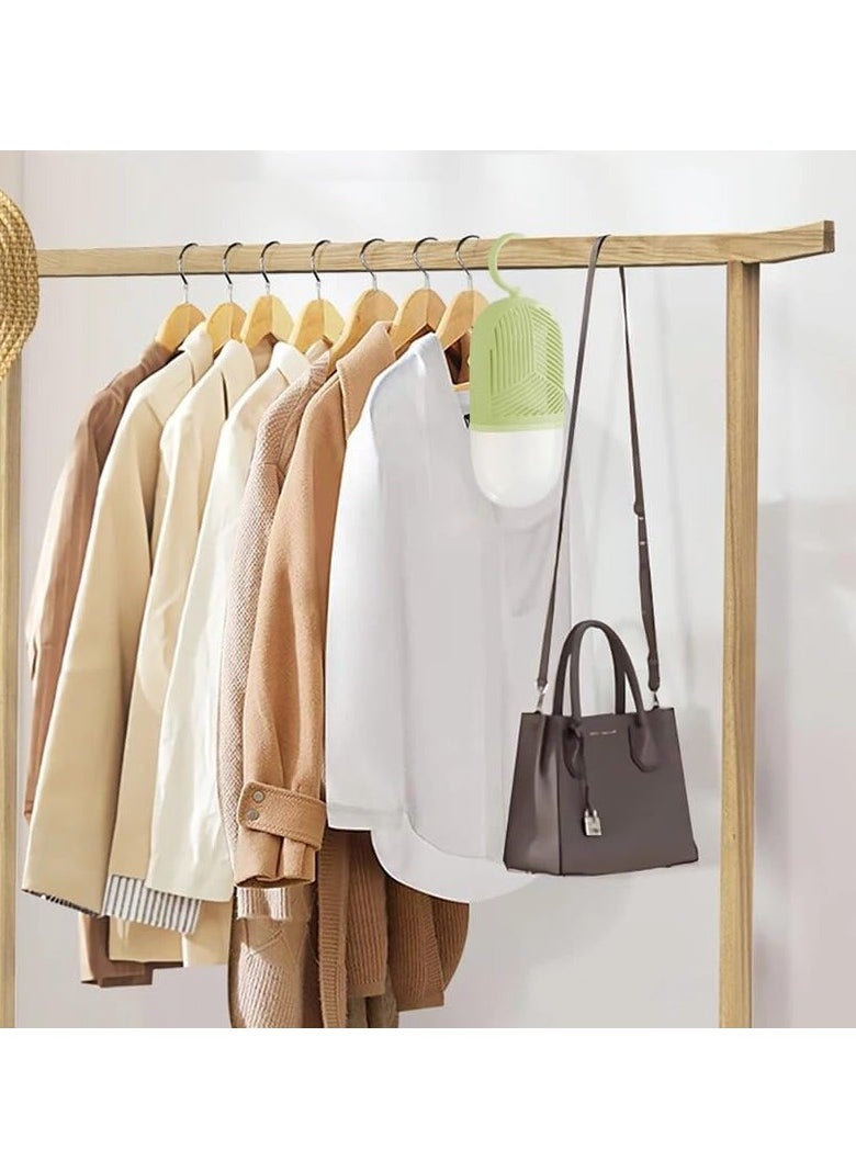 Plan A - Reusable Dehumidifier with Hanging Hook – Dehumidifier with Water Collector & 360° Ventilation, Mildew Resistant for Wardrobes, Rooms, Bathrooms – Hanging Box to Eliminate Moisture and Odor (Beige) - Image 1