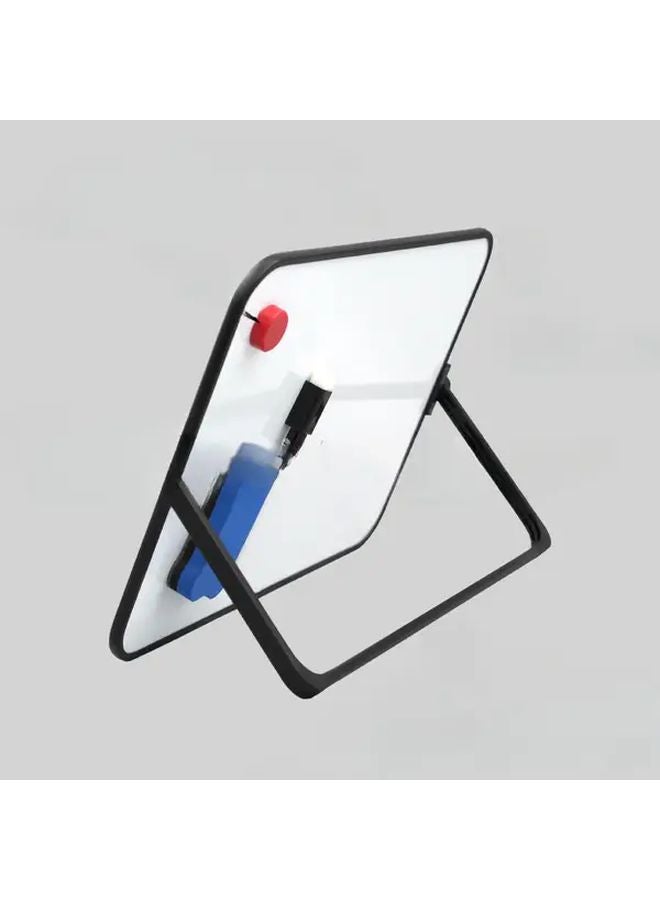 A4 Magnetic Double Sided Dry Erase Whiteboard With Marker Holder Portable Reusable - Image 5