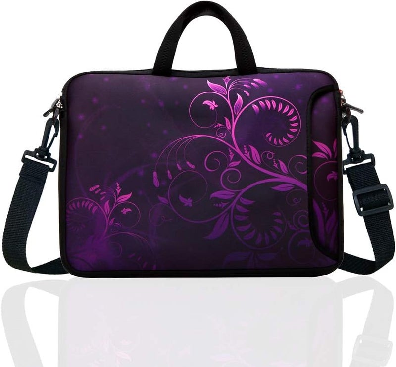 TAIDY 10-Inch Laptop Shoulder Bag Sleeve Case with padded handle for 9.6” 9.7" 10" 10.1" 10.5" Ipad/Netbook/Tablet/Reader - Image 1