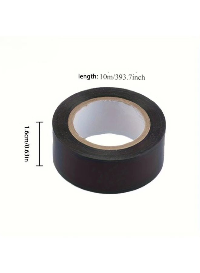 2pcs Black Super Insulating Electrical Tape Fireproof High Temperature Resistant Waterproof - Image 5