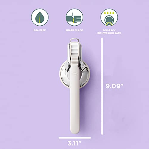 Chef'n FreshForce Hand-Held Slicer, Slices Mushrooms, Strawberries, Kiwis and More, Taupe - Image 2