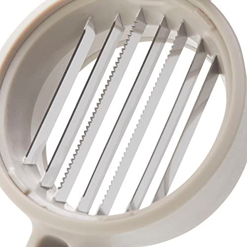 Chef'n FreshForce Hand-Held Slicer, Slices Mushrooms, Strawberries, Kiwis and More, Taupe - Image 4