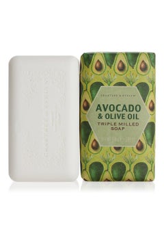 Crabtree & Evelyn Crabtree  Evelyn Heritage Soaps Triple Milled Soap  Avocado and Olive Oil  557 oz 