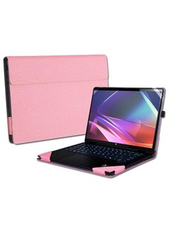 Cover Case Compatible with HP Envy x360 2-in-1 Laptop 14-FA 14z-FA & 14-fc 14t-fc 2024 14 inch, PU Leather Protective Sleeve with Foldable Cooling Bracket