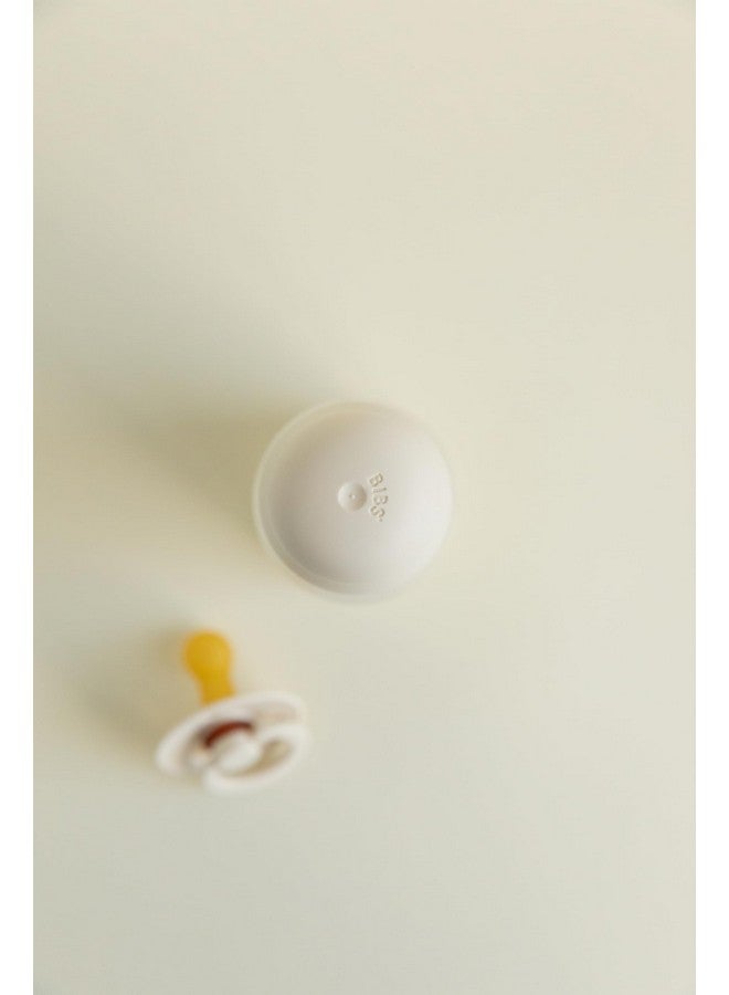 بيبس مجموعة أغطية زجاجات BIBS - خالية من مادة BPA، آمنة للاستخدام في غسالة الأطباق، ألوان قابلة للتخصيص، تتضمن غطاءً، وقفل حليب، وغطاءً لولبيًا - متوافقة مع زجاجات BIBS (تباع منفصلة) - بنفسجي - Image 3