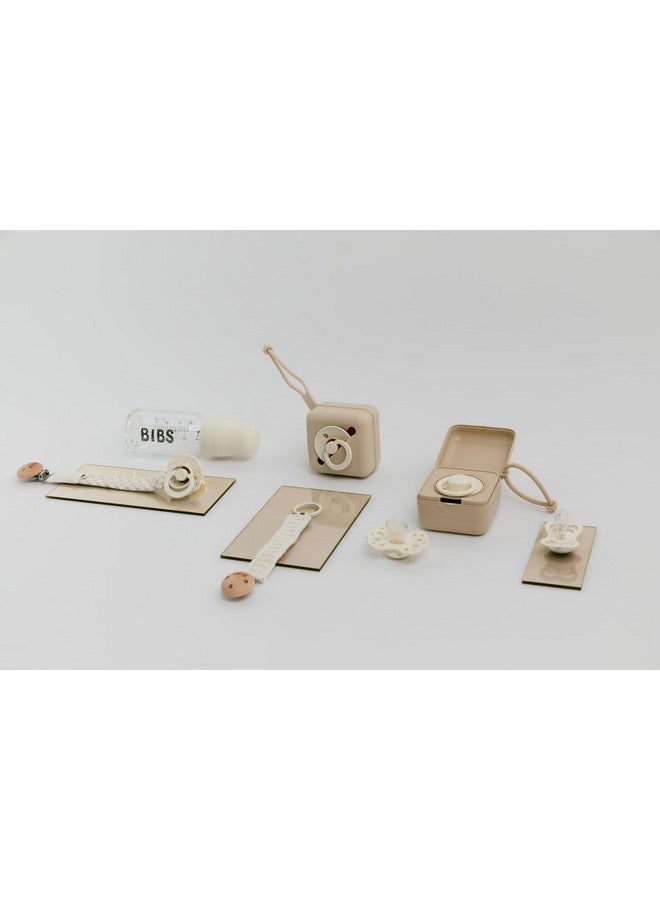 بيبس مجموعة أغطية زجاجات BIBS - خالية من مادة BPA، آمنة للاستخدام في غسالة الأطباق، ألوان قابلة للتخصيص، تتضمن غطاءً، وقفل حليب، وغطاءً لولبيًا - متوافقة مع زجاجات BIBS (تباع منفصلة) - بنفسجي - Image 4