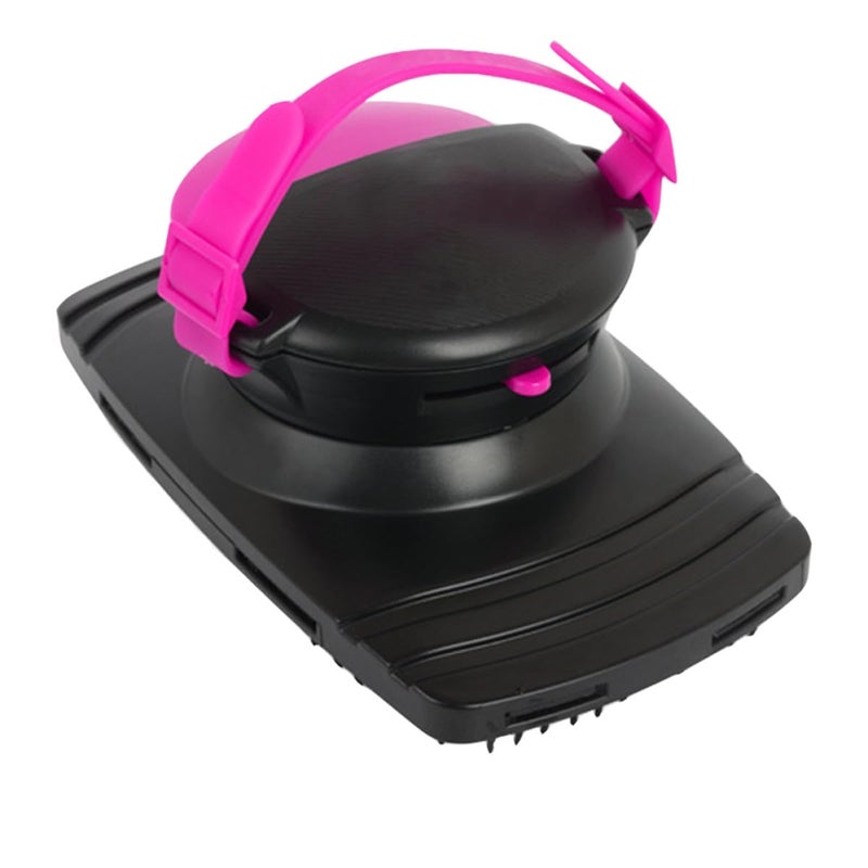 Multipurpose Horse Hair Cleaning Brush with Spray Function for Bathing and Tack Care - Image 2