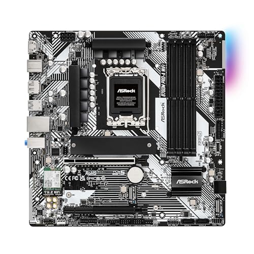 ASRock B760M Pro-A WiFi LGA1700 M-ATX Motherboard - Image 2