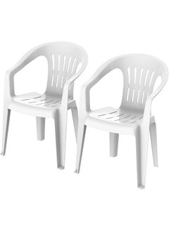 Cosmoplast Set of 2 Princess Chair (White)  - Image 3