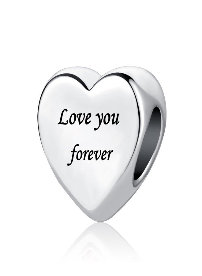 QeenseKc Love You Grandaughter Heart Charm Compatible With Pandora Bracelet Women Present - Image 2