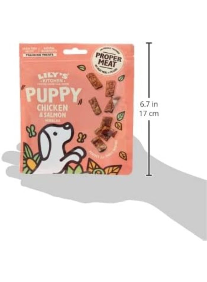 LILY'S KITCHEN Chicken and Salmon Nibbles Puppy Treats- 70G - Image 3