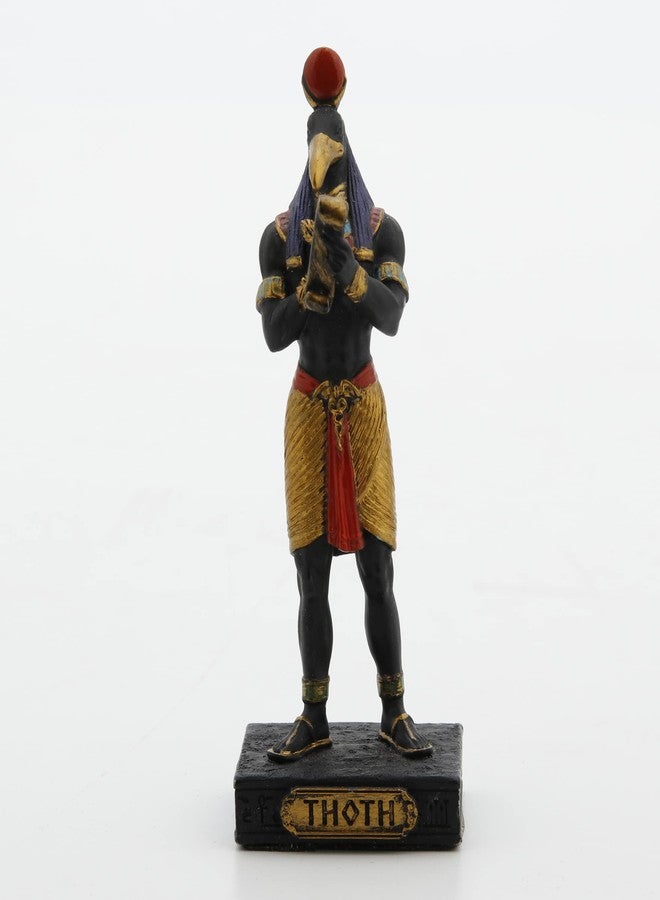 Veronese Design Thoth - Egyptian Deity Figurine, Blue and Gold, Multicolor - Image 1