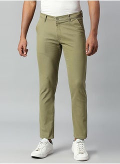 Dennis Lingo Tapered Fit Chinos Trousers by Styli  - Image 3