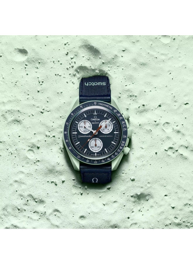 سواتش Swatch X Bioceramic SO33G100 Moonswatch Mission On Earth - Image 2