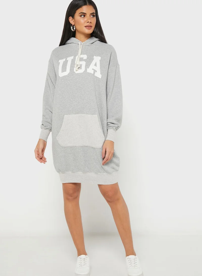 POLO RALPH LAUREN Pocket Detail Graphic Hoodie
