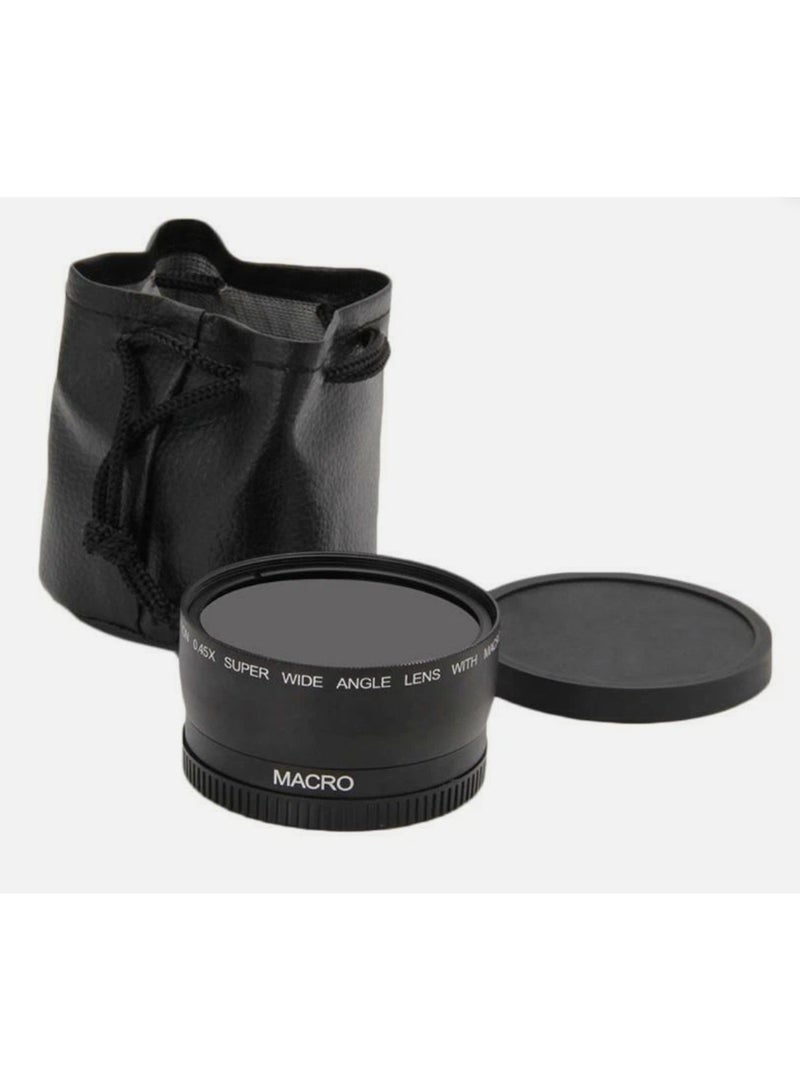 0.45X Wide Angle Lens with MACRO for Canon Nikon 52mm DSLR& Digital Camera - Image 4