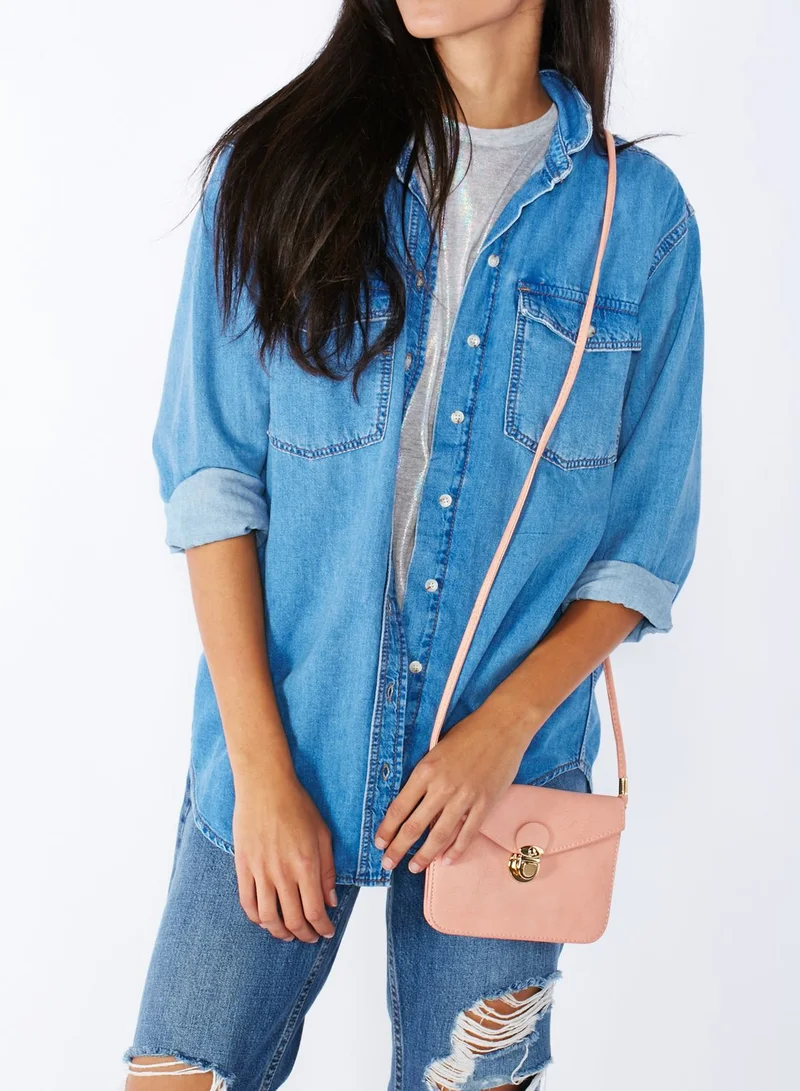 ELLA Envelope Buckled Clutch