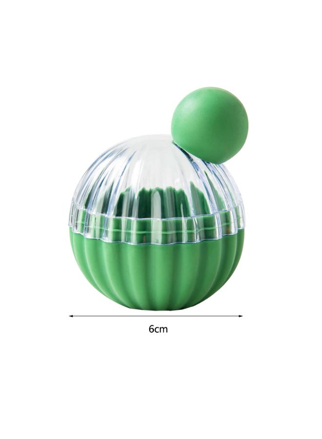 Silicone Ice Ball Maker, Round Sphere Ice Cube Tray, BPA-Free Reusable for Whisky & Cocktails, Orange - Image 3