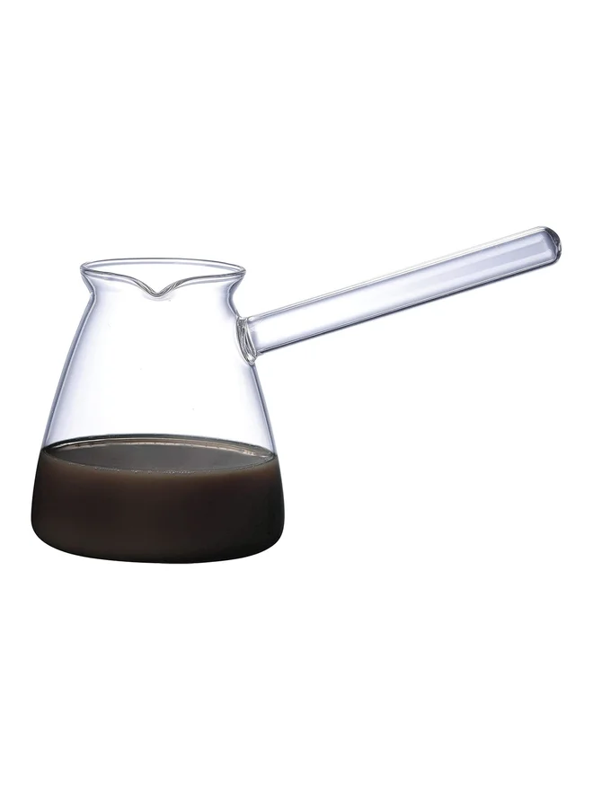 Neoflam Borosilicate Coffee Warmer, 500ml Clear