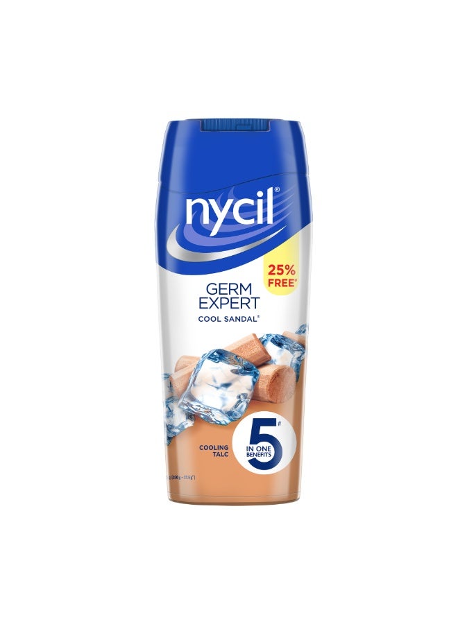 Nycil Germ Expert Cooling Talc - Cool Sandal 150 g (Get 25% Extra) - Image 1