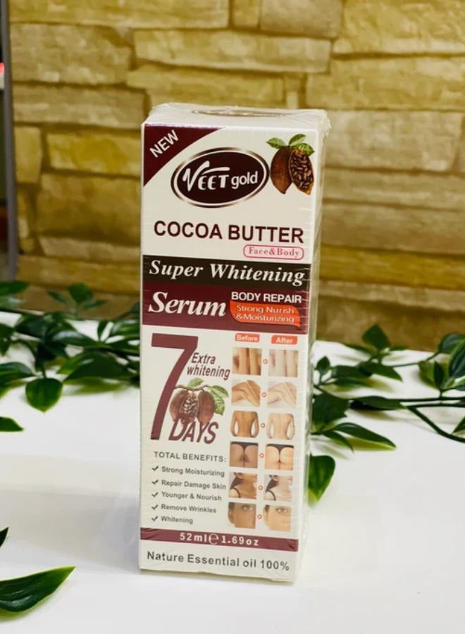 Veet Cocoa Butter Super Whitening Serum 7 Days 52 ML