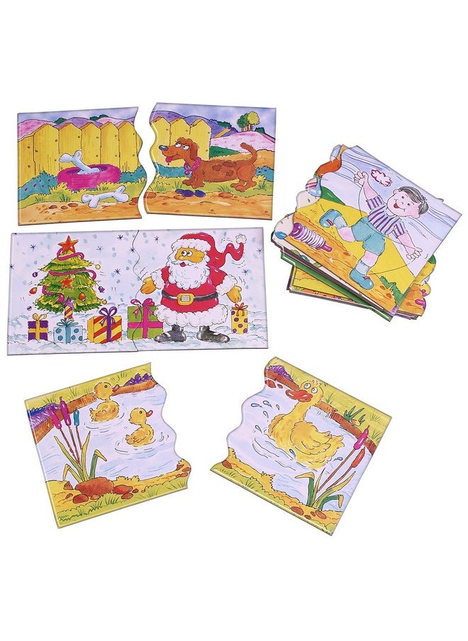 Creative's Creative Educational Aids P. Ltd. Kid Link Ups 1 Puzzle (Multi-Color, 20 Pieces)  - Image 2