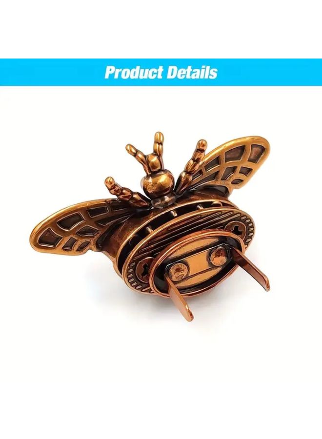 Bee Lock in Pale Light Golden Color Secure Keyless Entry - Image 5
