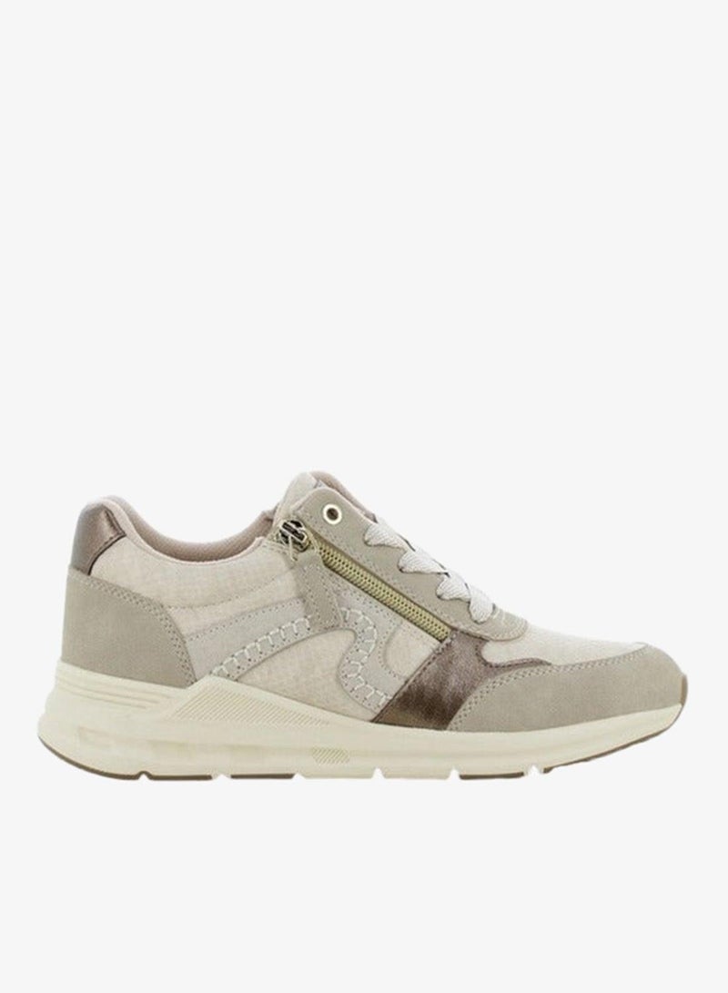 SJ Women's Panelled Lace-Up Sneakers - Image 2