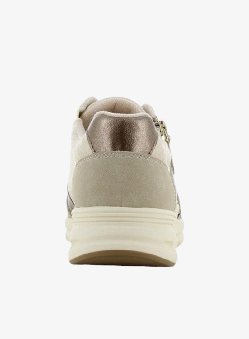 SJ Women's Panelled Lace-Up Sneakers - Image 5