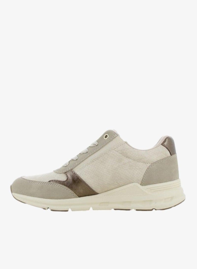 SJ Women's Panelled Lace-Up Sneakers - Image 3