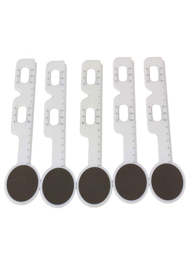 Mxfans Plastic Pupil Distance Meter Optical PD Ruler Eye Ophthalmic Tool Pack of 5 - Image 3
