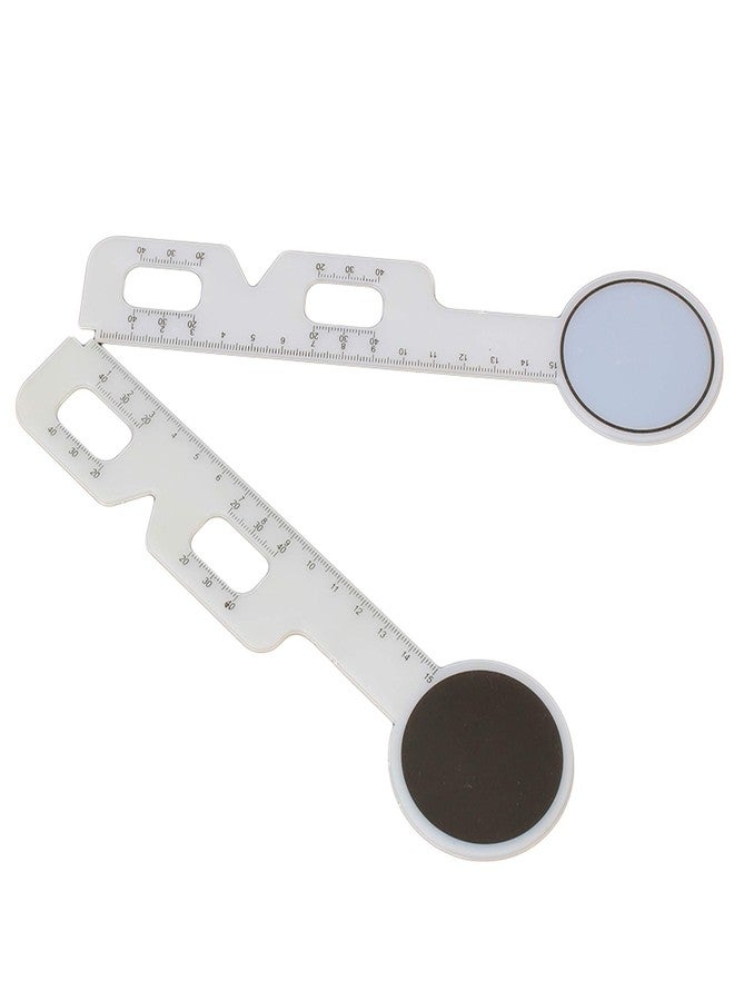 Mxfans Plastic Pupil Distance Meter Optical PD Ruler Eye Ophthalmic Tool Pack of 5 - Image 2