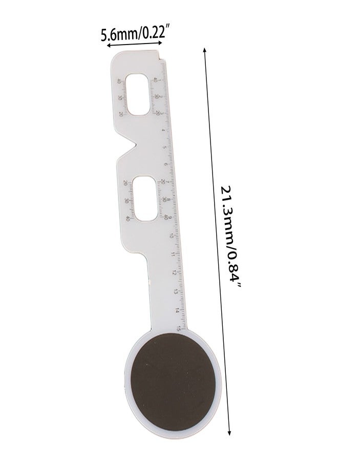 Mxfans Plastic Pupil Distance Meter Optical PD Ruler Eye Ophthalmic Tool Pack of 5 - Image 5