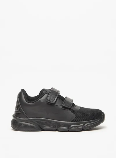 kangaROOS Boys Textured Sports Shoes With Hook And Loop Closure