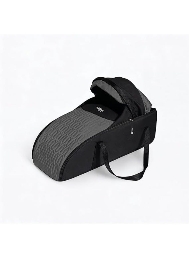 Petit Bebe Allure Baby Carrycot, Greyِ - Image 1