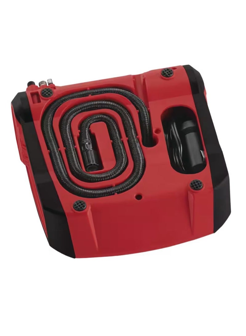 موتوماستر منفاخ الإطارات الرقمي Motomaster 12 فولت، 150 رطل لكل بوصة مربعة، قابل للبرمجة والإغلاق التلقائي، ضوء عمل مدمج، مناسب لإطارات السيارات والدراجات - Image 3