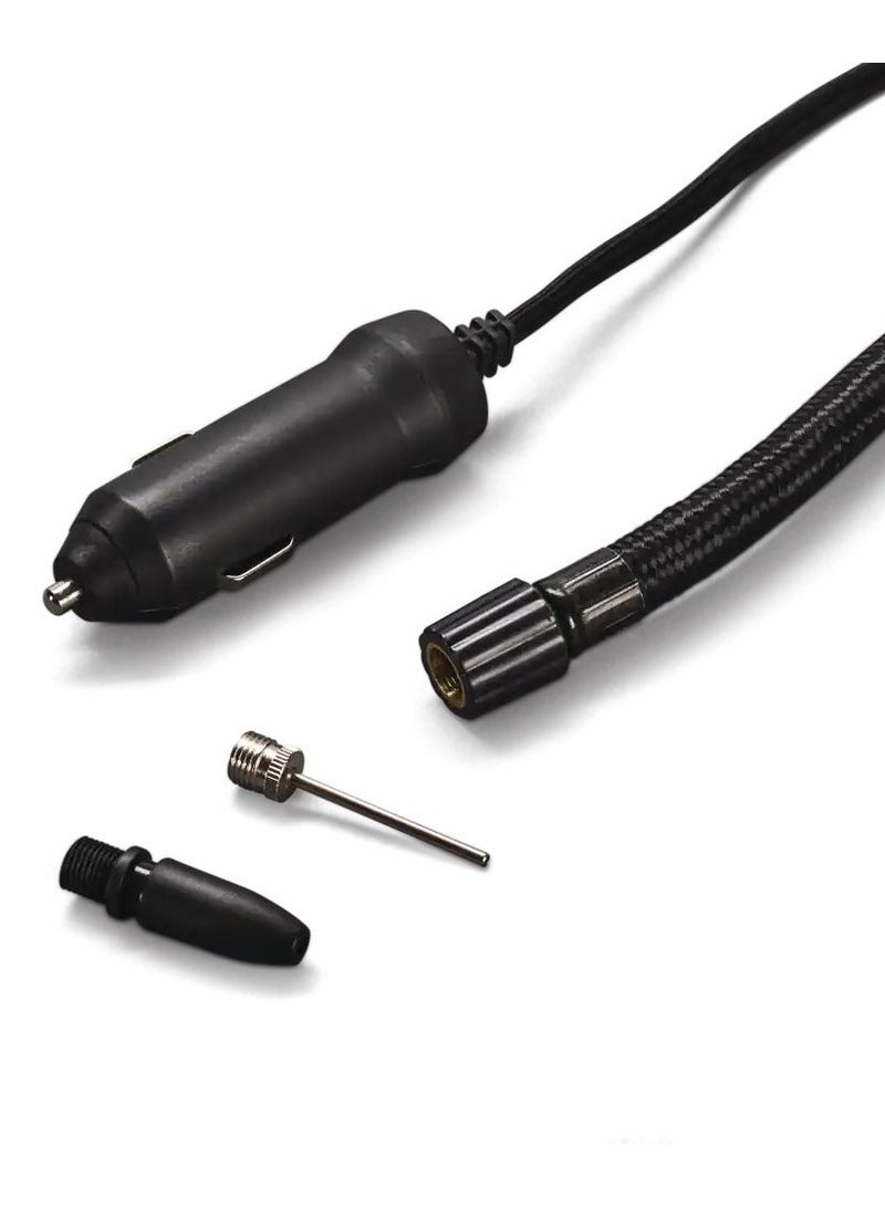 موتوماستر منفاخ الإطارات الرقمي Motomaster 12 فولت، 150 رطل لكل بوصة مربعة، قابل للبرمجة والإغلاق التلقائي، ضوء عمل مدمج، مناسب لإطارات السيارات والدراجات - Image 2