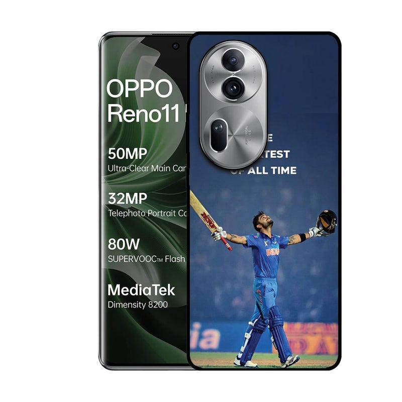 EYE CATCH Printed Protective Case Cover For Oppo Reno 11 Pro -  Virat Kohli - Image 1