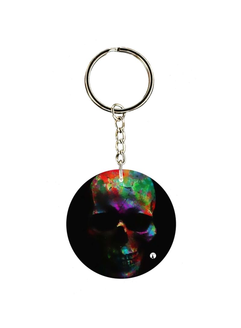 RKN Skull Printed Keychain