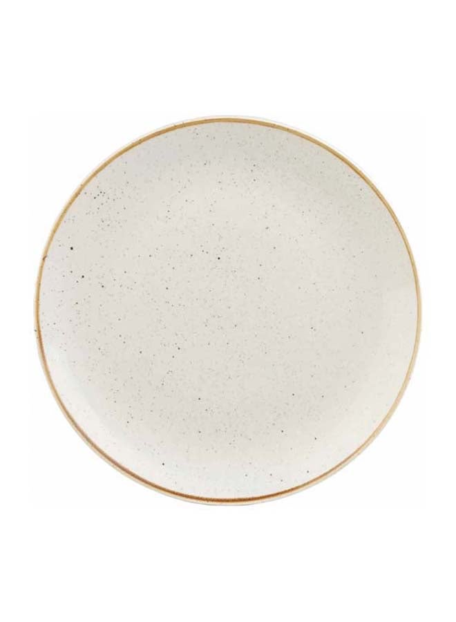 Stonecast Barley White Evolve Coupe Plate  26 Cm