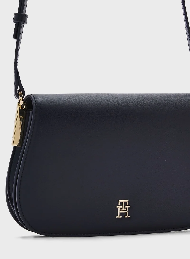 TOMMY HILFIGER Spring Flap Over Crossbody Bag