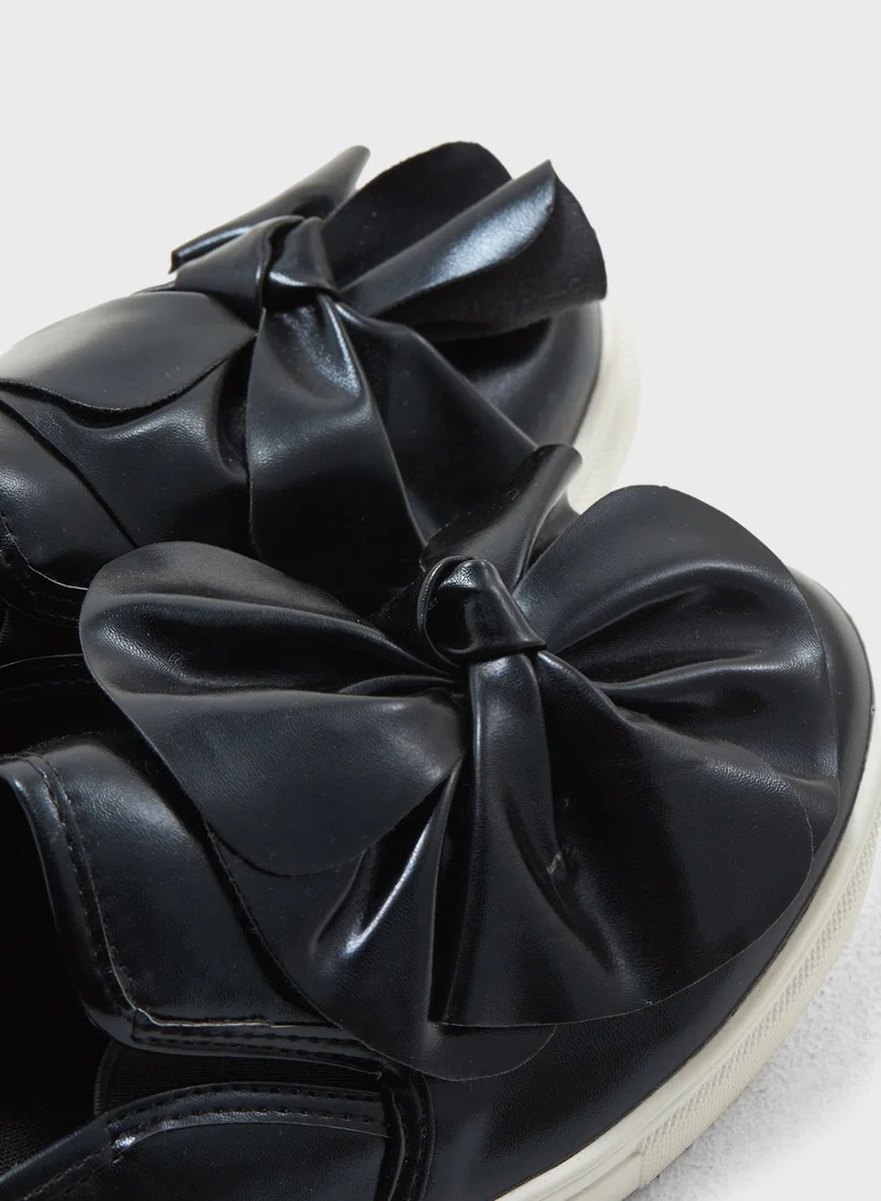 LOST INK Bow Slip On