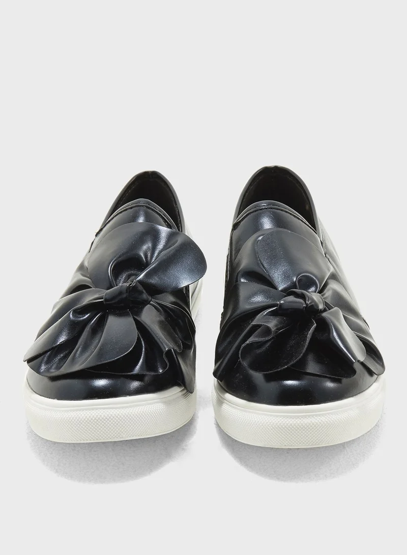 LOST INK Bow Slip On