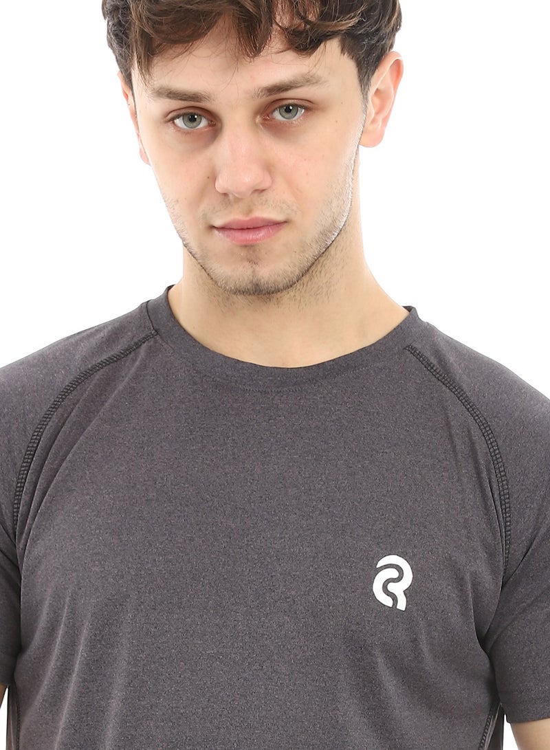 Caesar Mens Sport T-Shirt With Round Neck  - Image 3