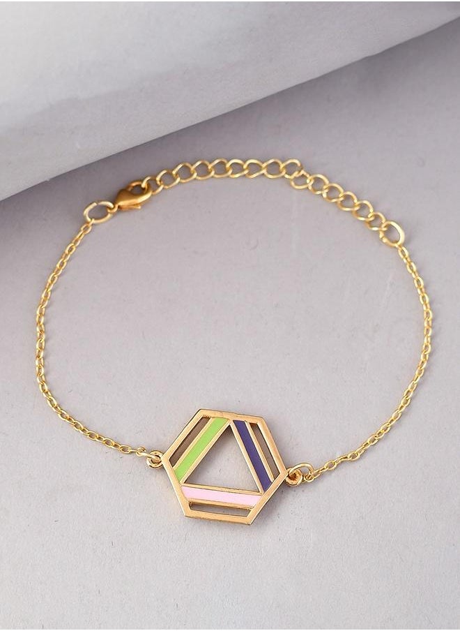 VOYLLA Benzene Enamelled Quirky Necklace  - Image 1