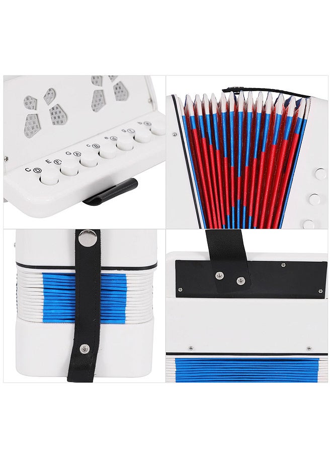 Generic Mini 7-key 2-bass Accordion ABS Material Musical Instrument  - Image 4