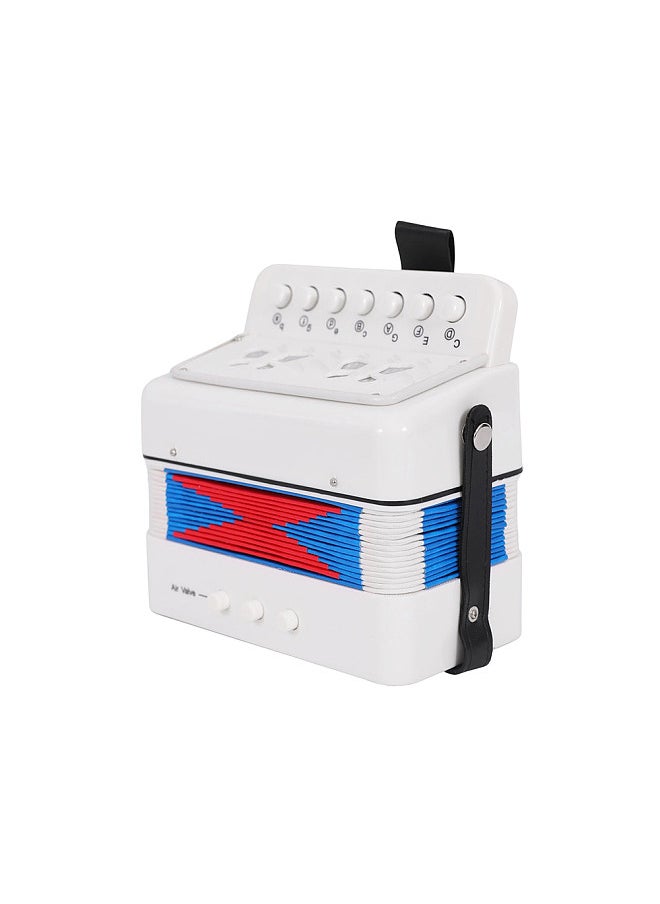 Generic Mini 7-key 2-bass Accordion ABS Material Musical Instrument  - Image 1
